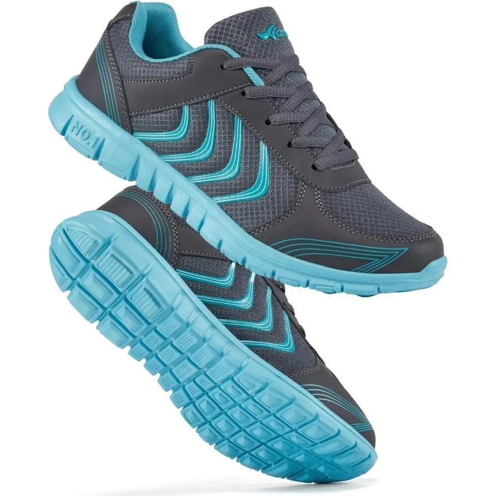 Women's Running Shoes Dark Gray Slip On Mesh Sneakers Lightweight Walking Work
